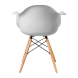 Комплект кухонных стульев Ergozen Eames DAW Pro 2 шт белый