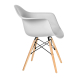 Комплект кухонных стульев Ergozen Eames DAW Pro 2 шт белый